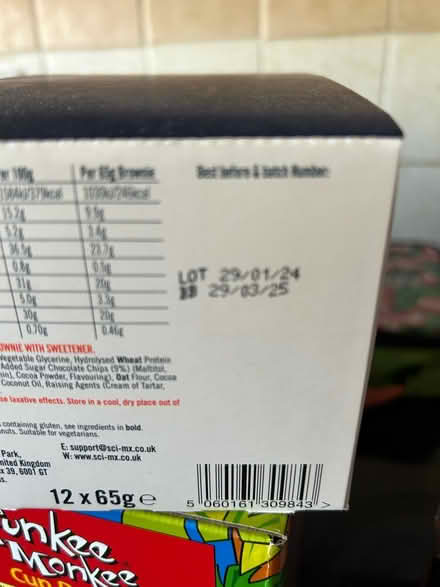 Photo of free Protein bars (North Tonbridge) #2