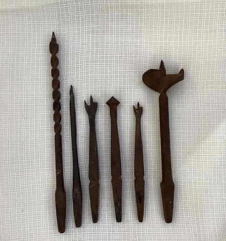 Photo of free Auger Drill bits (vintage) (Molesey KT8) #1