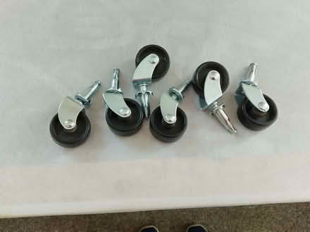 Photo of free Six castors (Shurdington GL51) #1