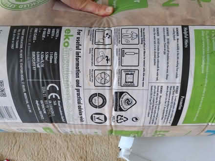 Photo of free Unopened loft insulation 200mm (billericay CM12) #4