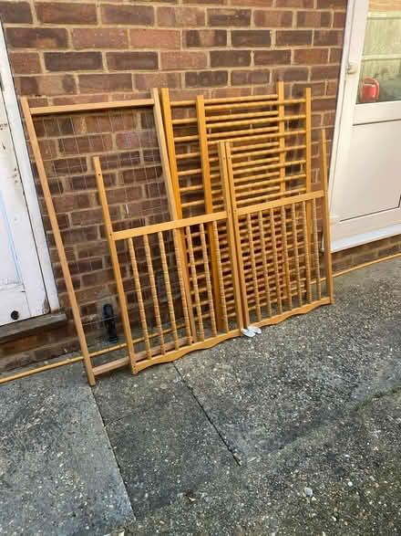 Photo of free Wooden cot (Billericay CM12) #2