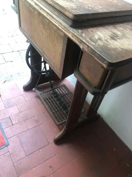 Photo of free Wooden Frame Singer Sewing Machine (Dublin 9) #2