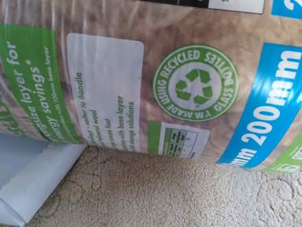 Photo of free Unopened loft insulation 200mm (billericay CM12) #3