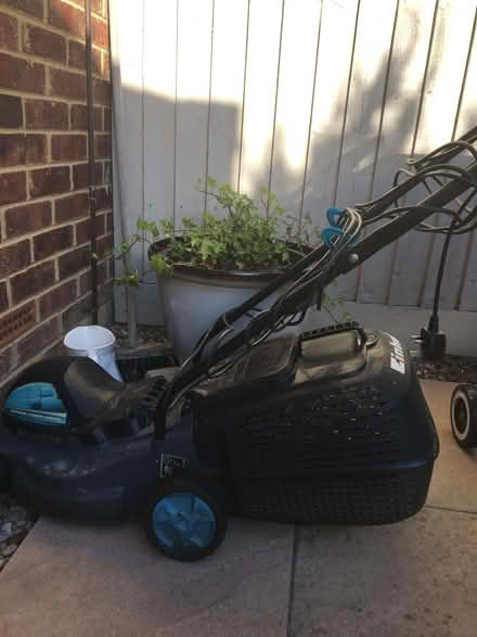 Photo of free Electric lawn mower - not working (Barton OX3) #3