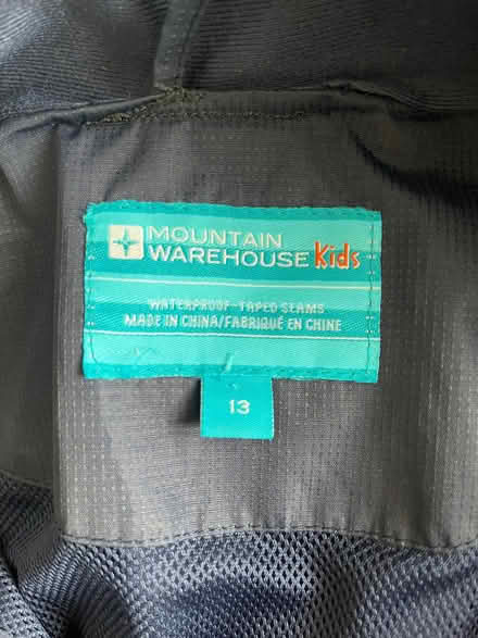 Photo of free Mountain Warehouse kids waterproof coat age 13 (South Tonbridge TN11) #4