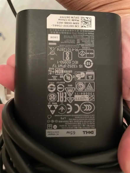 Photo of free DELL laptop charger (Hampton Vale, Peterborough) #3