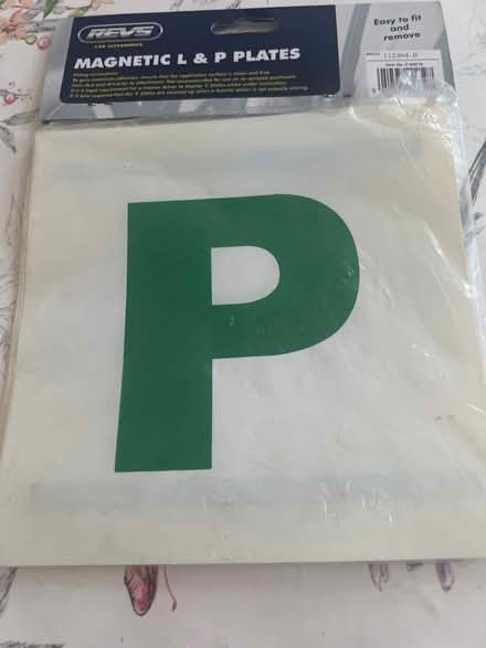 Photo of free P plates (ME7) #1