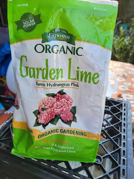 Photo of free Organic Garden Lime for Hydrangeas (Downers Grove (south side)) #1