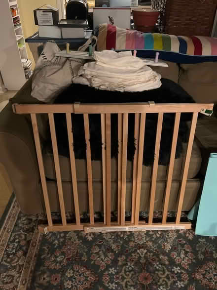 Photo of free Wood gate, missing hardware (Metuchen NJ) #1
