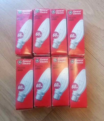 Photo of free Light bulbs. Candle Filament 60W bayonet (Malvern Link WR14) #1