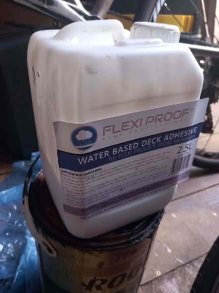 Photo of free 1l of water based deck adhesive (Rose Hill OX4) #1