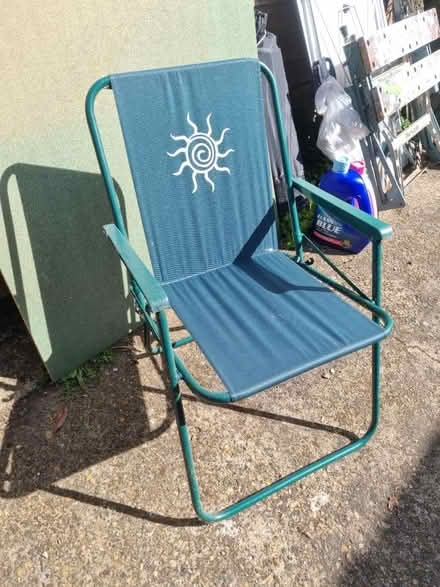 Photo of free Green folding picnic chair (KT8) #1