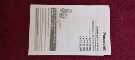 Photo of free Panasonic landline phones set (Polegate BN26) #2