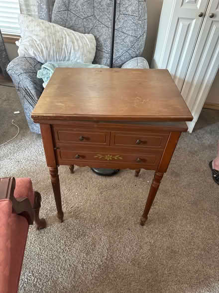Photo of free Old sewing cabinet pickup by 3pm (Milford, MI) #4
