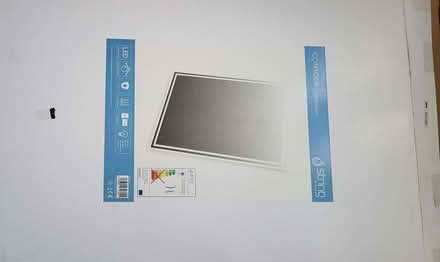 Photo of free LED mirror (read description) new with fault (Huyton Quarry L36) #2