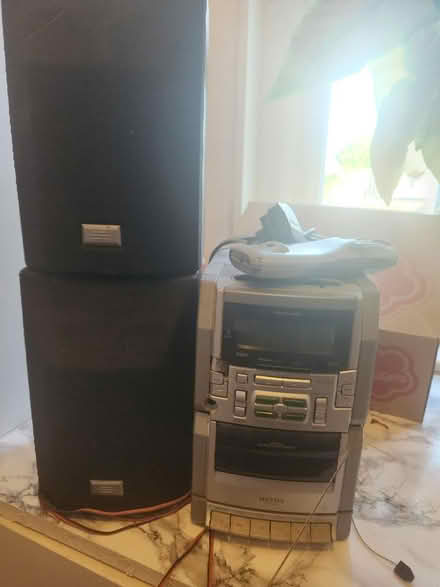Photo of free Radio & cassette player + 2 speaker (Nr Turnpike Lane, N15) #1