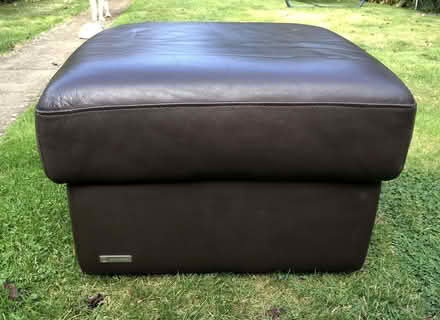 Photo of free Leather Footstool (Kingsthorpe) #2