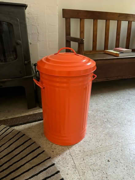 Photo of free Habitat orange bin (B17) #1