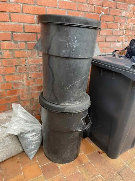 Photo of free Black rubber bins. (Menstrie FK11) #1