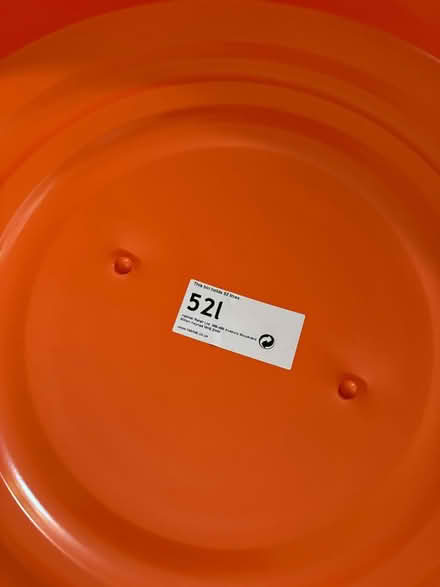 Photo of free Habitat orange bin (B17) #2