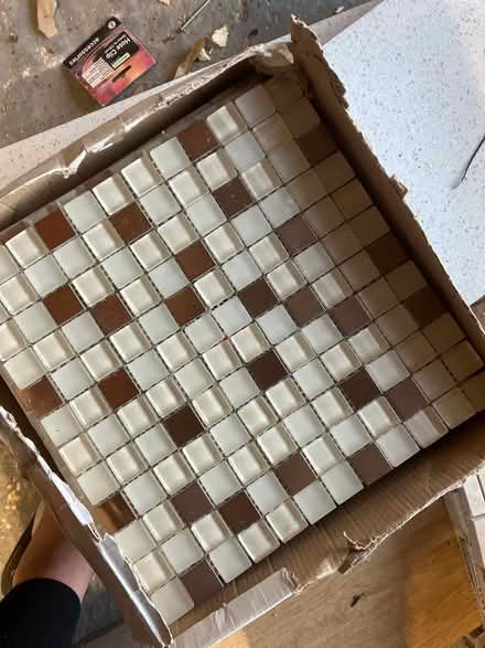 Photo of free Mosaic sheets, glass and copper (Nash MK17) #1