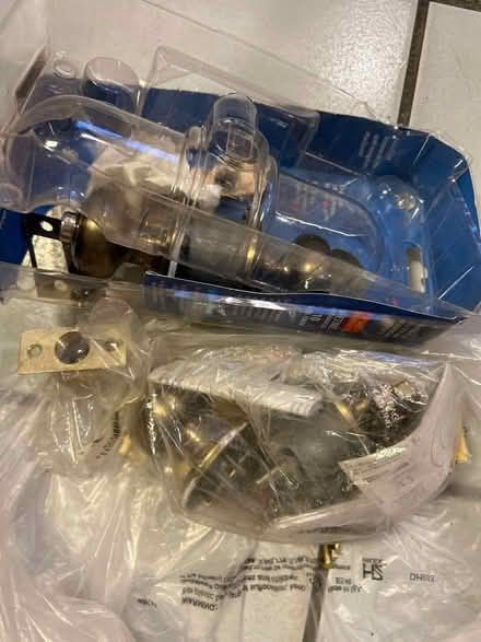 Photo of free Brass? Door knobs (Dutch neck) #1