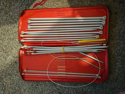 Photo of free Knitting Needles and Wool (CT1) #1
