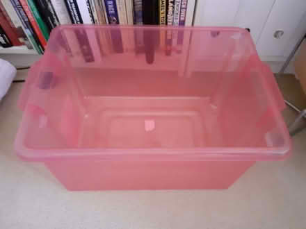 Photo of free Pink storage box (Beckenham BR3) #1