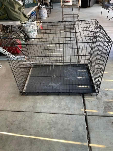 Photo of free pet crate (Near Brownell Middle School) #1