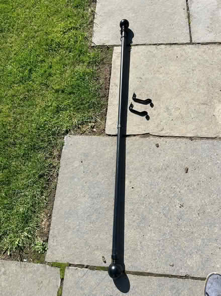 Photo of free Black extendable curtain rail (Hitchin Herts) #1