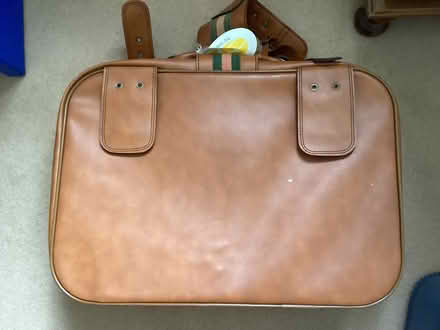 Photo of free Old vinyl suitcase (Saint Leonards Ward EX2) #1