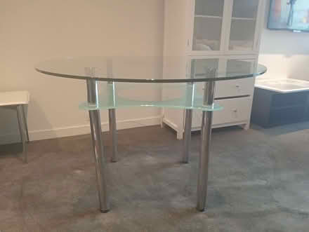 Photo of free dining table and 3 Chairs (Queens Road Melbourne) #3