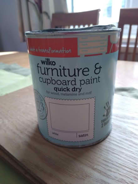 Photo of free White furniture paint (GU51) #1