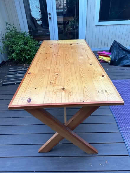 Photo of free Handmade Pine Table (Fairfax) #1