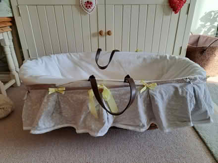 Photo of free Wicker baby crib (Coulsdon CR5) #1