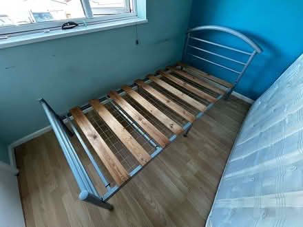 Photo of free Single bed frame (Chells SG2) #1
