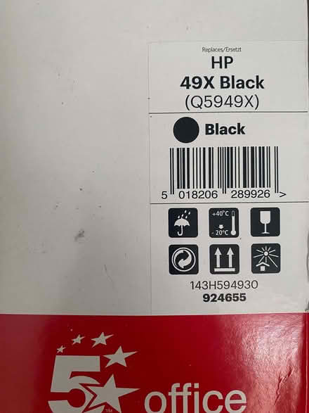 Photo of free HP Laser Toner Cartridge (Widcombe) #1