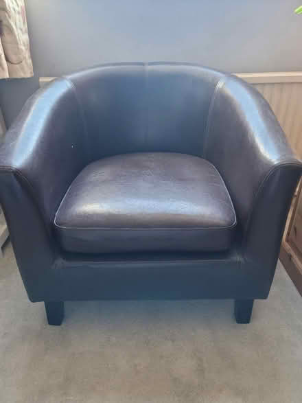 Photo of free Dark Brown Tub Chair (GL1) #1