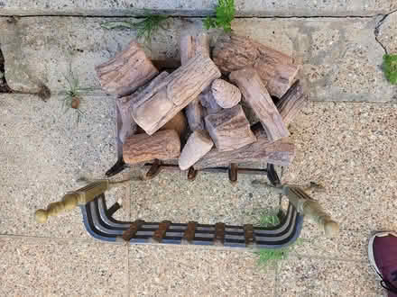 Photo of free Fireplace fret and decorative block (SM6) #3