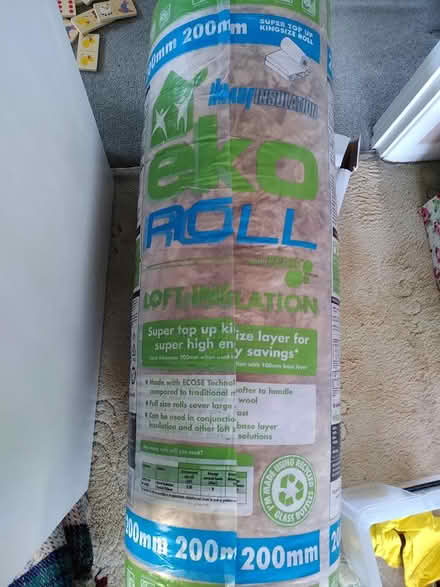 Photo of free Unopened loft insulation 200mm (billericay CM12) #1
