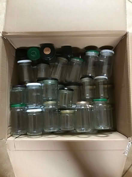 Photo of free Box full of jam jars (Great Asby CA16) #1
