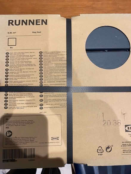 Photo of free Ikea floor tiles (Fleetville AL1) #1