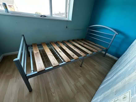 Photo of free Single bed frame (Chells SG2) #3