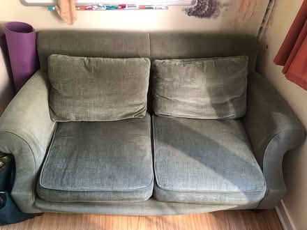 Photo of free Loveseat couch (Edgewater) #1