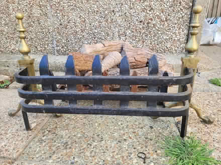 Photo of free Fireplace fret and decorative block (SM6) #1