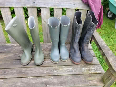 Photo of free Wellington boots, three pairs (Neville's Cross DH1) #1