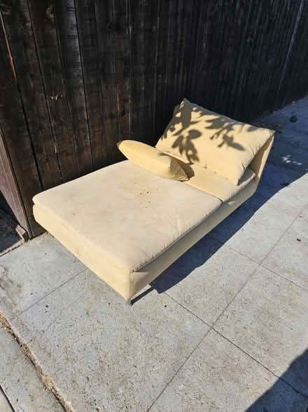 Photo of free IKEA Chaise (1915 89th Ave, Oakland Ca) #2