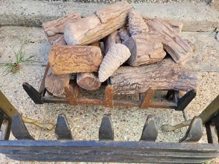 Photo of free Fireplace fret and decorative block (SM6) #4