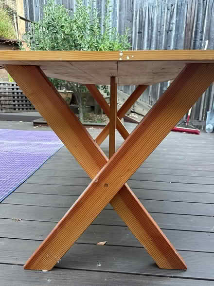 Photo of free Handmade Pine Table (Fairfax) #4