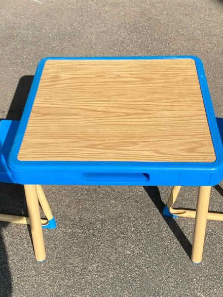 Photo of free Kids table and two chairs (Brookline, MA) #2